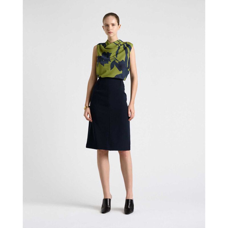 Cue Stretch Suiting Pencil Skirt image number 3